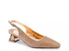 Lady Couture Ruby Slingback Pump In Gold