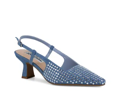 Lady Couture Shananr Slingback Pump In Blue