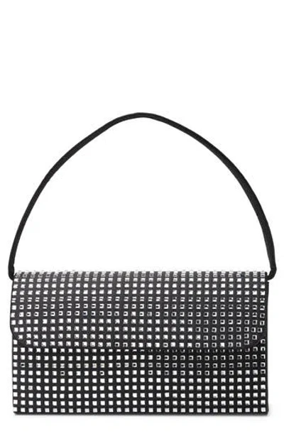 Lady Couture Shana Rhinestone Handbag In Black