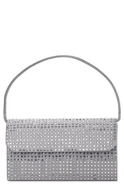 Lady Couture Shana Rhinestone Handbag In Gray