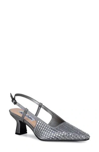 Lady Couture Shananr Slingback Pump In Gray