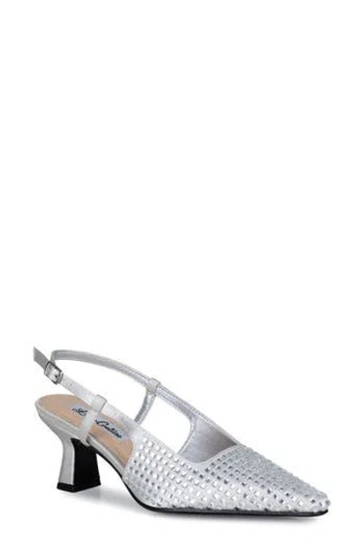 Lady Couture Shananr Slingback Pump In Gray
