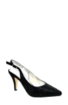 Lady Couture Slingback Pump In Black