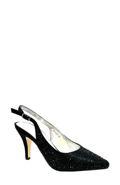 Lady Couture Slingback Pump In Black