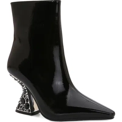 Lady Couture Smash Pointed Toe Bootie In Black