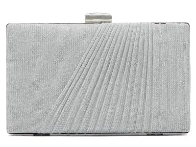 Lady Couture Suzie Clutch In Silver