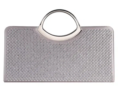 Lady Couture Tango Clutch In Silver