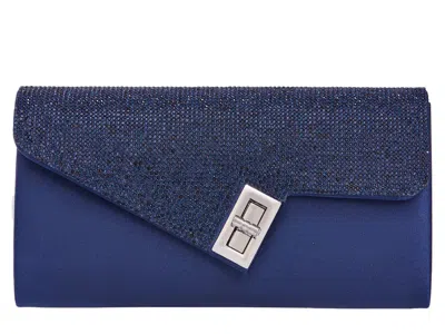 Lady Couture Vanessa Clutch In Blue