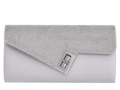 Lady Couture Vanessa Clutch In Silver
