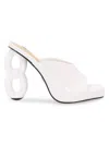 Lady Couture Women's Cancun Stiletto Heel Sandals In White