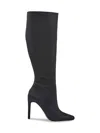 Lady Couture Diamond Rhinestone Pointed Toe Boot In Black