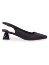 Lady Couture Women's Ruby Embellished Slingback Pumps In Black