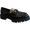 Lady Glory Women's Midnight Stride Loafer In Black In Black
