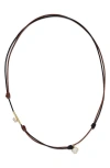Lady Grey Crystal Knot Cubic Zirconia Necklace In Multi