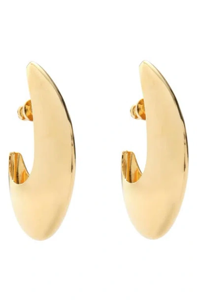 Lady Grey Demi Hoop Earrings