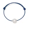 Lady Grey Freshwater Pearl Knot Bracelet