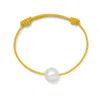 Lady Grey Freshwater Pearl Knot Bracelet