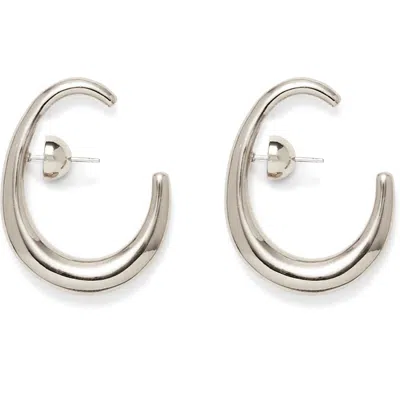 Lady Grey Lair Earrings In Silver