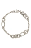 Lady Grey Large Trace Bracelet