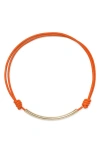 Lady Grey Leather Bond Necklace In Multi
