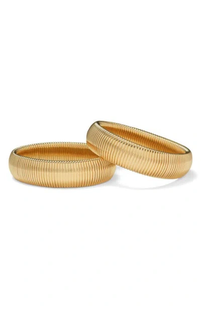 Lady Grey Ophidia Set Of 2 Bracelets In Gold