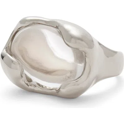 Lady Grey Quartz Cove Ring In Neutral