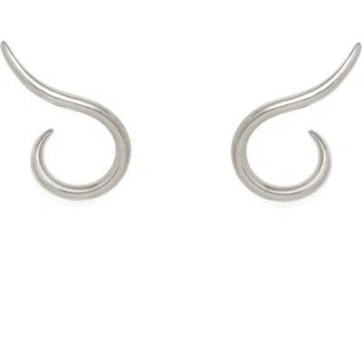 Lady Grey Spindle Earrings