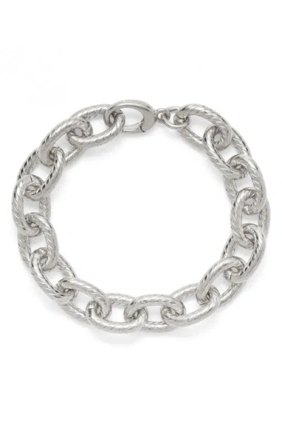 Lady Grey Tex Bracelet In Silver