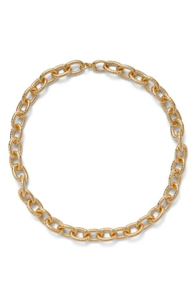 Lady Grey Tex Necklace In Gold