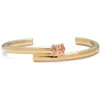 Lady Grey Verge Bypass Cuff Bracelet