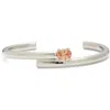 Lady Grey Verge Bypass Cuff Bracelet
