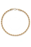 Lady Grey Xl Rope Chain Necklace In Gold