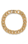 Lady Grey Xxl Curb Chain Bracelet In Gold