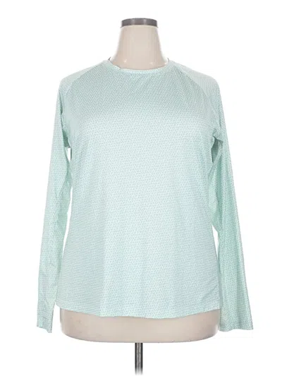Pre-owned Lady Hagen Long Sleeve T-shirt In Teal