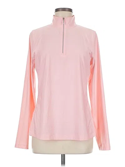 Pre-owned Lady Hagen Long Sleeve Turtleneck In Pink