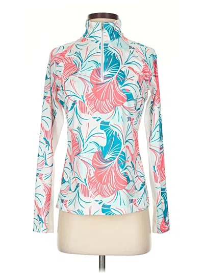 Pre-owned Lady Hagen Long Sleeve Turtleneck In White