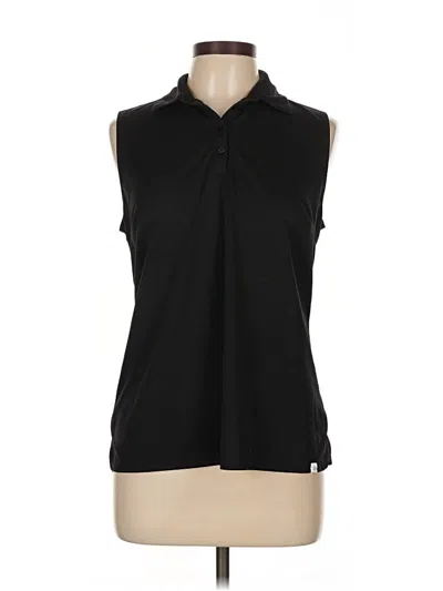 Pre-owned Lady Hagen Sleeveless Blouse In Black