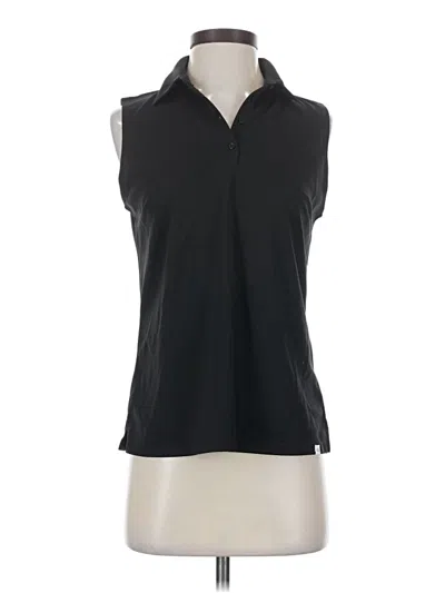 Pre-owned Lady Hagen Sleeveless Blouse In Black