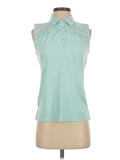 Pre-owned Lady Hagen Sleeveless Blouse In Blue