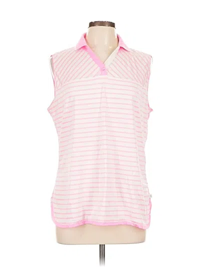 Pre-owned Lady Hagen Sleeveless Blouse In Pink