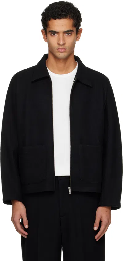 Lady White Co. Black Loma Blouson Jacket