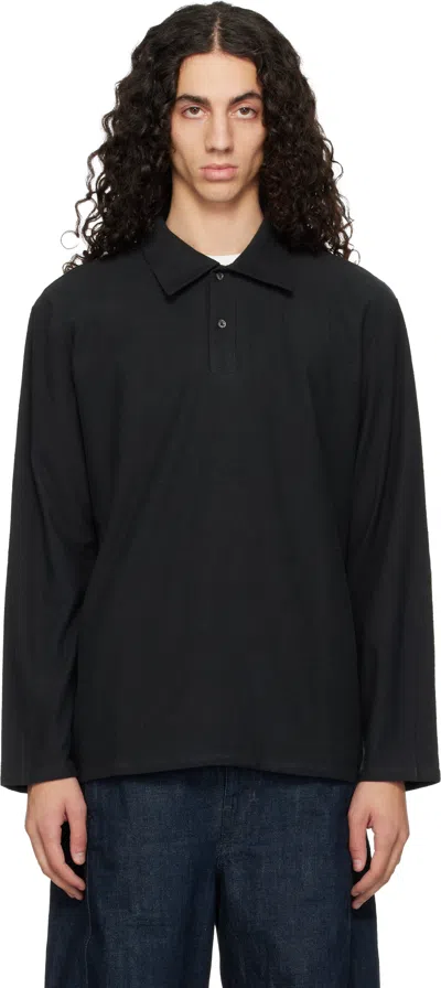 Lady White Co. Black Nep Polo