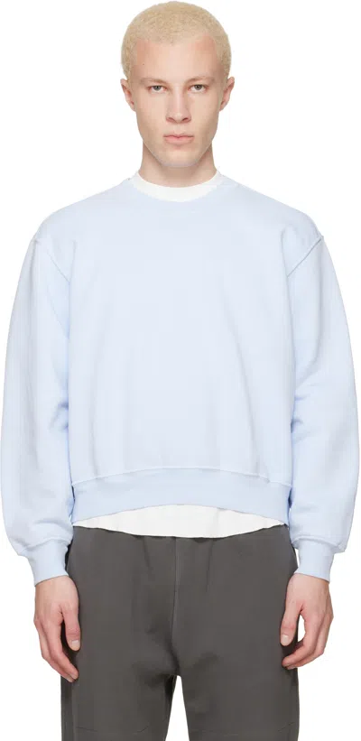 Lady White Co. Blue Mini Crewneck Sweatshirt