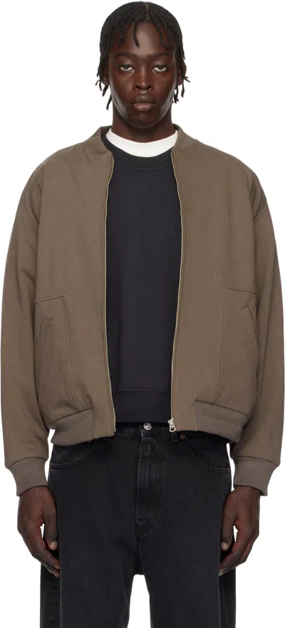 Lady White Co. Brown Barrington Jacket In Deep Cement