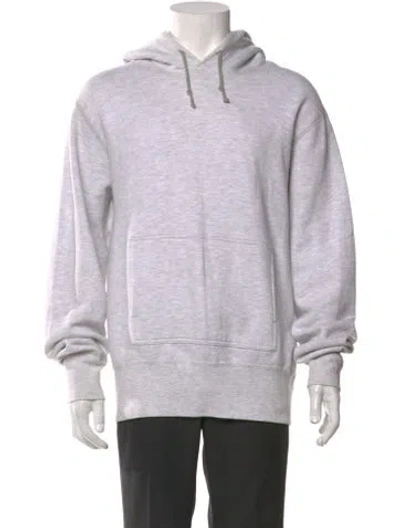 Pre-owned Lady White Co. Crew Neck Long Sleeve Hoodie In White