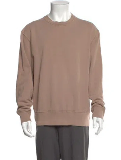 Pre-owned Lady White Co. Crew Neck Long Sleeve Sweatshirt In Neutral