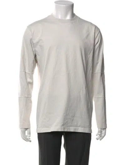 Pre-owned Lady White Co. Crew Neck Long Sleeve T-shirt In Neutral