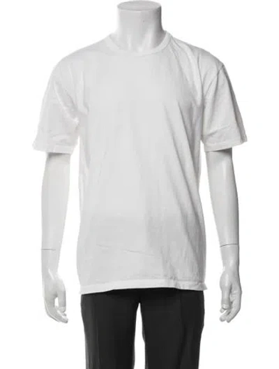 Pre-owned Lady White Co. Crew Neck Short Sleeve T-shirt In White