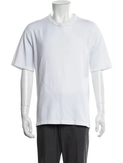 Pre-owned Lady White Co. Crew Neck Short Sleeve T-shirt In White