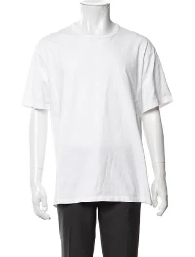 Pre-owned Lady White Co. Crew Neck Short Sleeve T-shirt In White